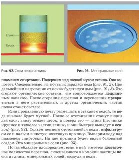 После прокаливания почва изменила цвет она стала