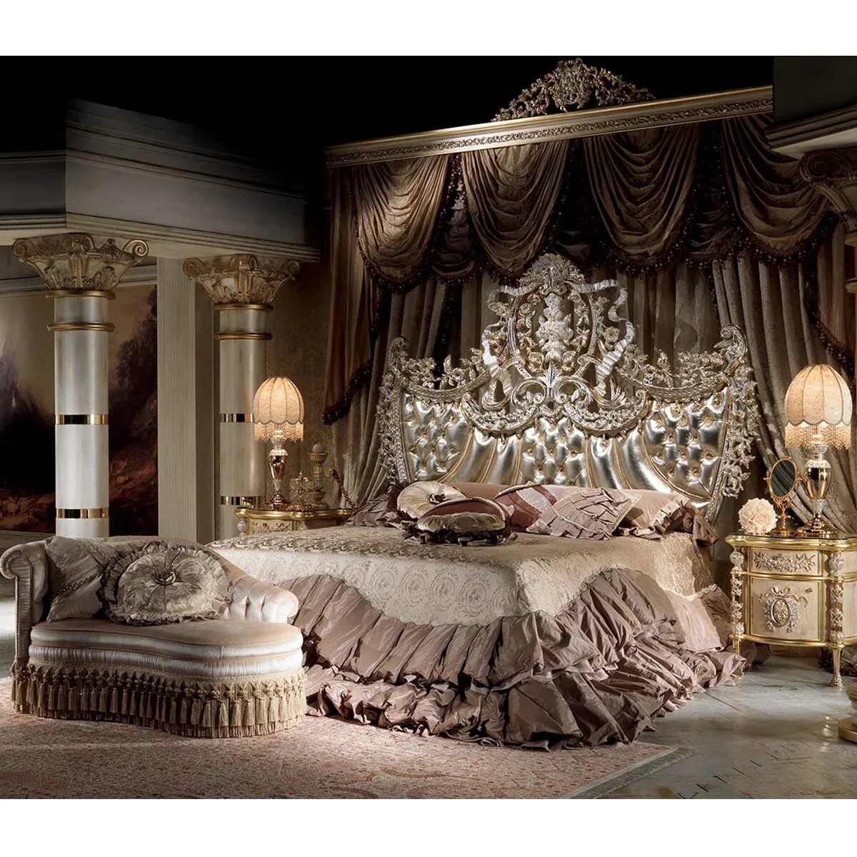 Luxury setting. Королевский стиль спальни стиль рококо. Cappelletti Versace мебель. Мебель итальянская спальня Каппеллетти. Cappelletti коллекция Versace мебель.