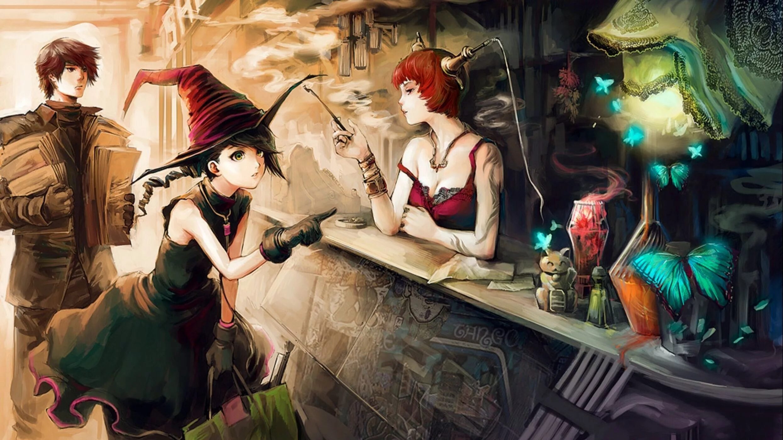 Пейзаж рисунок. Какие есть арты. Стимпанк арт. Какие есть арты. Фэнтези иллюстрации.