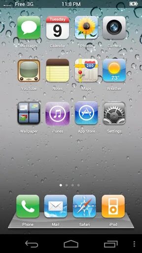 Ios 4 тема