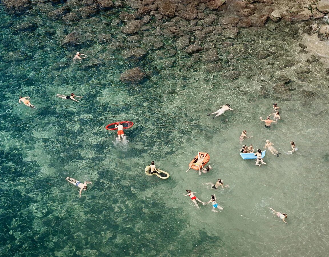 Been seeing from above. Beach from above.