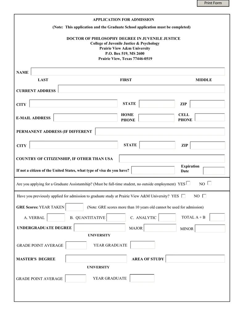 Print forms