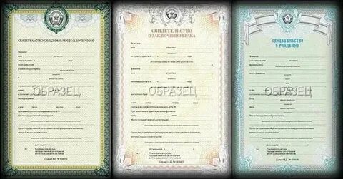 Свидетельство о рождении днр
