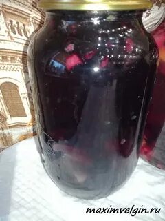 Компот из черники на зиму