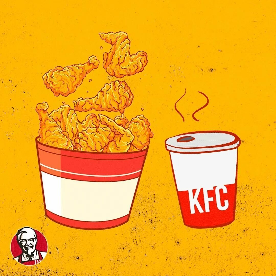 Рисунок фаст. Fast food иллюстрации. KFC рисунок. Картинки с фастфудом. Рисунок фастфуда.