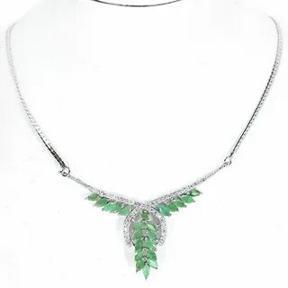 Колье из серебра