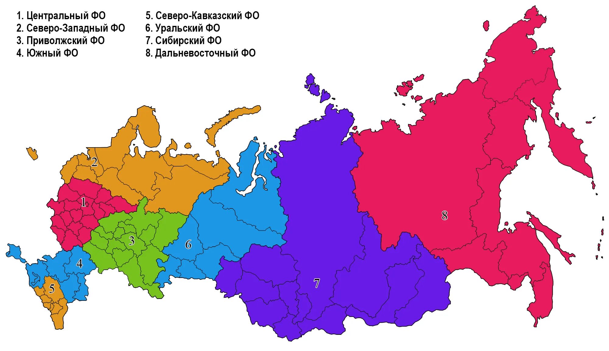 Определенный россия. Карта России по Федеральным округам 2022. 4 Округа России. Субъекты РФ 2022. Субъекты Федерации 2022.