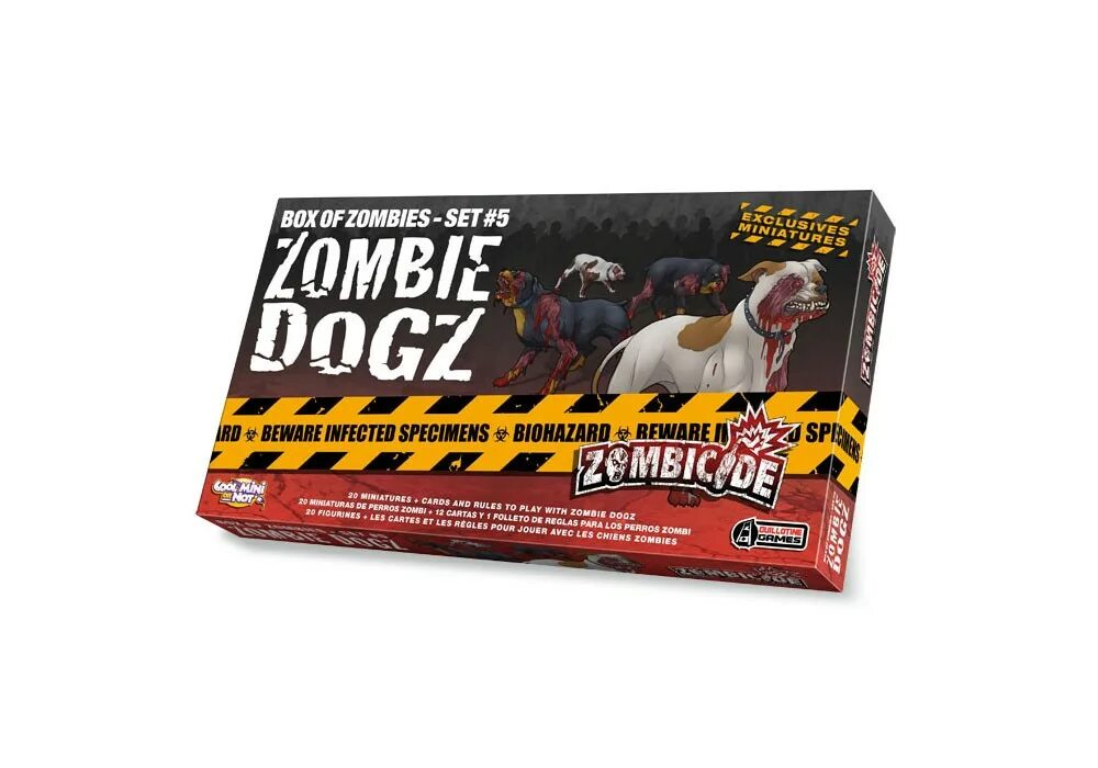 Zombicide Dogz. Zombie Box игра.