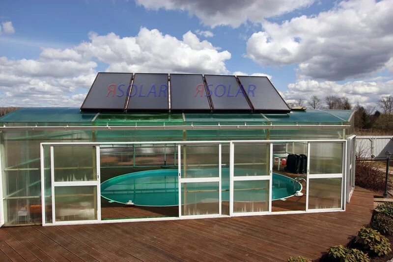 Коллектор Солнечный Azuro. Павильон из поликарбоната для Азуро бассейн. Солнечный коллектор для бассейна. Крытый уличный бассейн. Солнечный коллектор воды купить