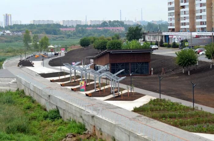 Пеший марш Наиля Магдеева по набережной Тукая