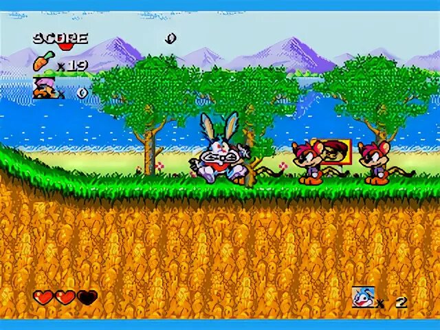 Tiny toon sega. Тини тун сега уровни. Tiny toon buster s. Tiny toon adventures - buster's hidden treasure обложка сега. Игра на сегу тини тон.