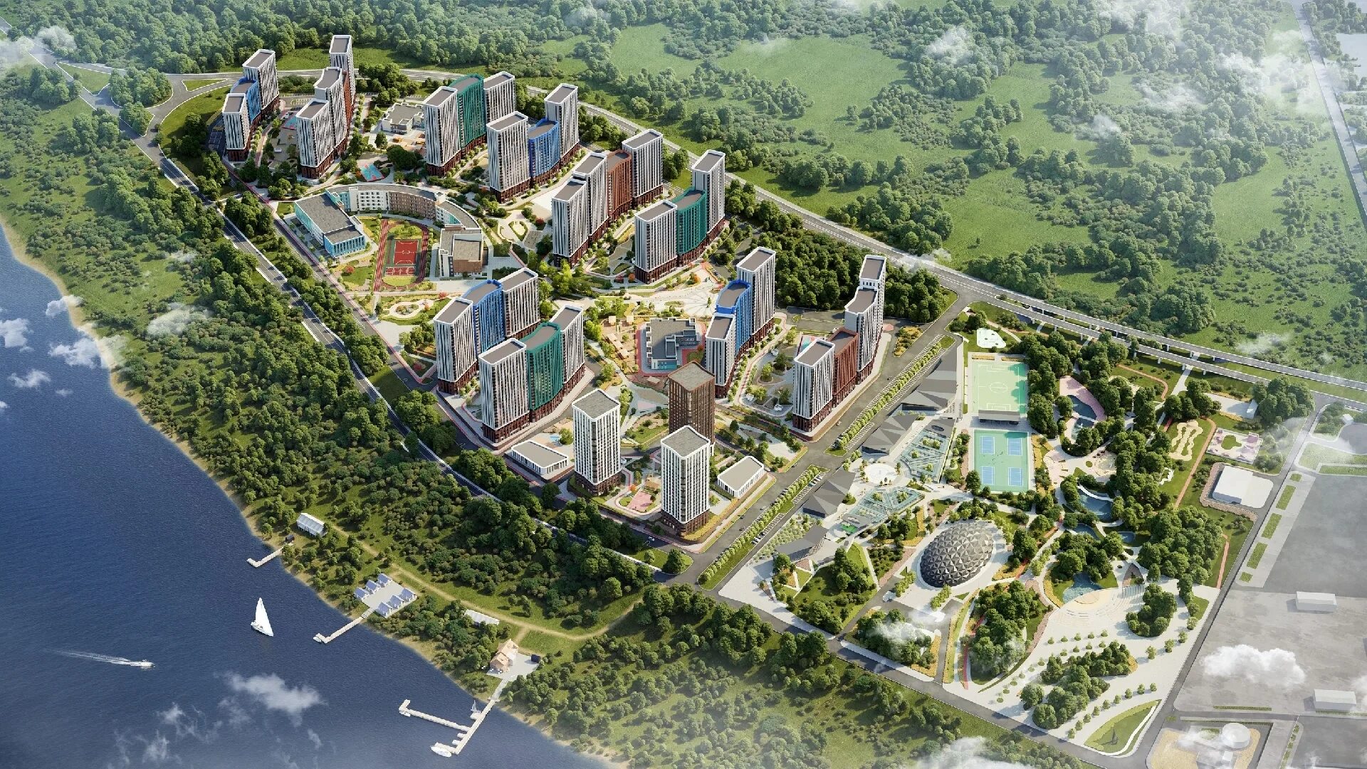 Особенности развлекательного центра River Don Park в Ростове‑на‑Дону, Левобережн