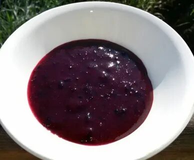 Пюре из смородины