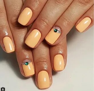 Персиковый гель лак