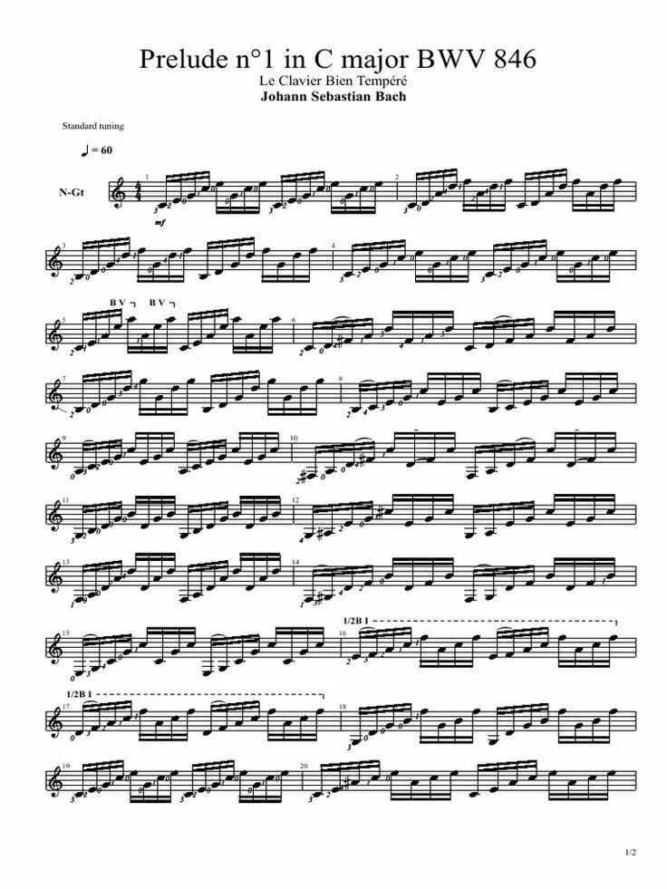 Бах сюита 1 мажор. Bach bwv 846 prelude. себастьян бах &quot;прелюдия&quot;. bach prelude c major guitar sheet. и.с. бах. «прелюдия» c-dur.