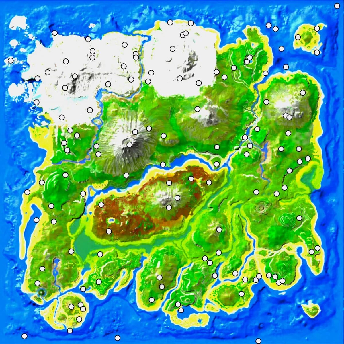 Игра арк карта. Карта арк исланд. карта ресурсов арк исланд. карта the island в арк. арк карта заметок исланд.