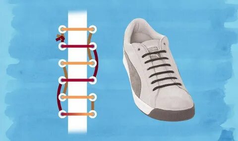 Как завязать шнурки чтобы не было бантика