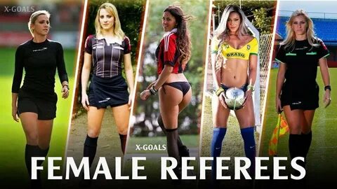 Top 10 Hottest Female Referee's in Football Trolls and Fails Fernanda ...