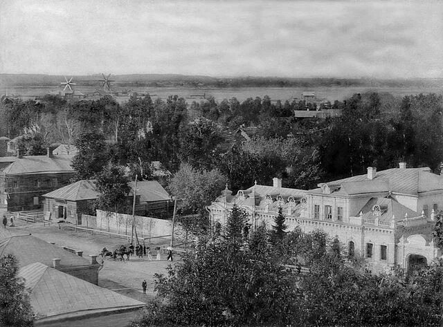 Село Яковлевское Костромской области. Село Яковлевское Костромской губернии. Приволжск Костромская область. Старые Приволжские города.