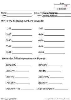 Write the number 5 класс английский