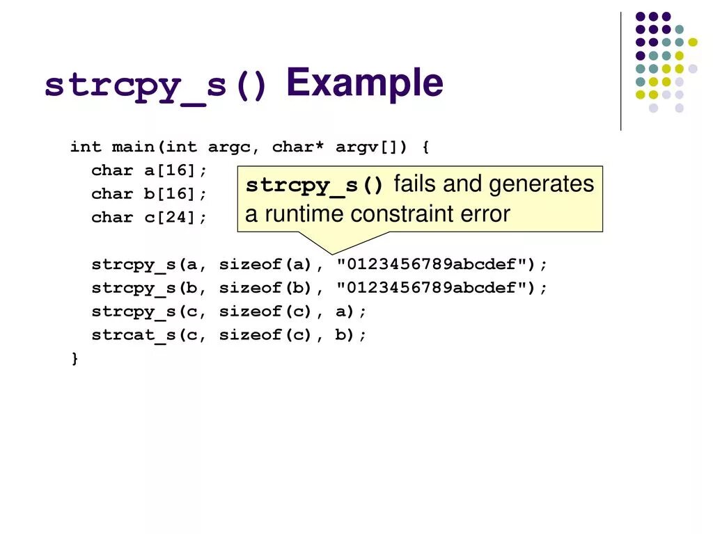 K8s example