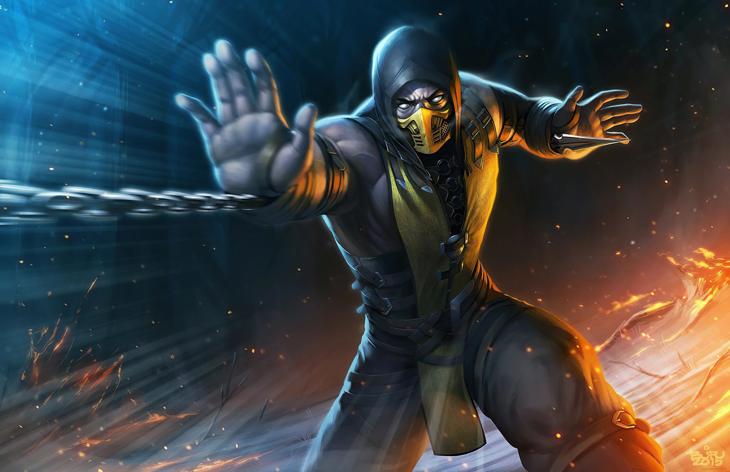 Арты мк. Кано mortal kombat 11. Скорпион портал комбат. Скорпион мартолкомбот. Scorpion mortal kombat арт.