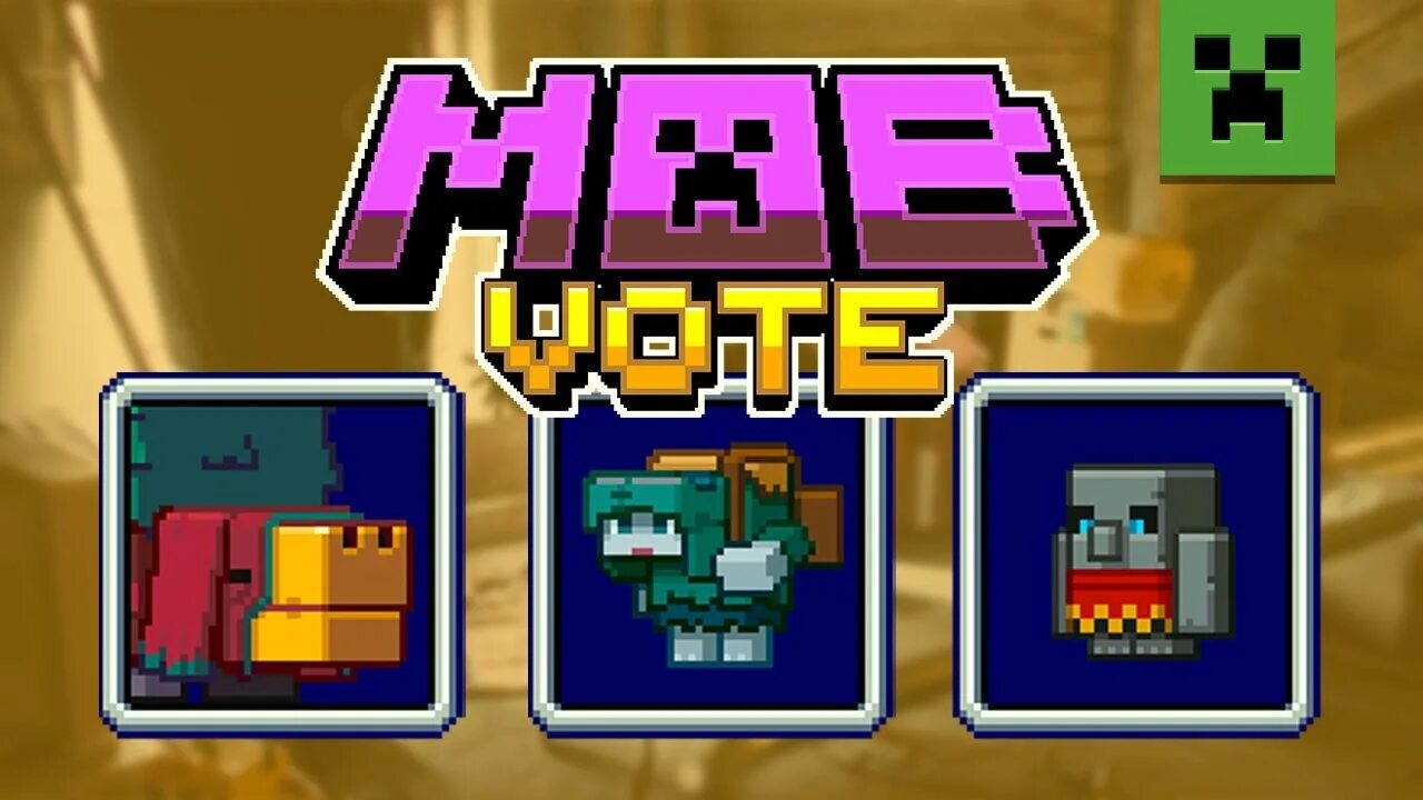 Minecraft voting. Голосование мобов в МАЙНКРАФТЕ 2022. Minecraft Live 2022. Майнкрафт лайв 2022 мобы. Голосование майнкрафт 2022.