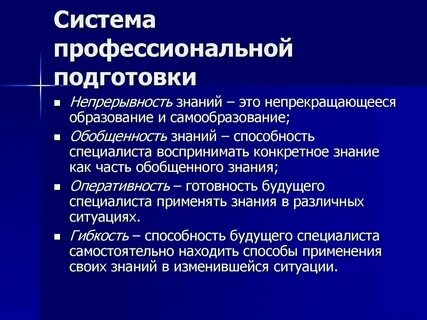 Система профессиональной поддержки