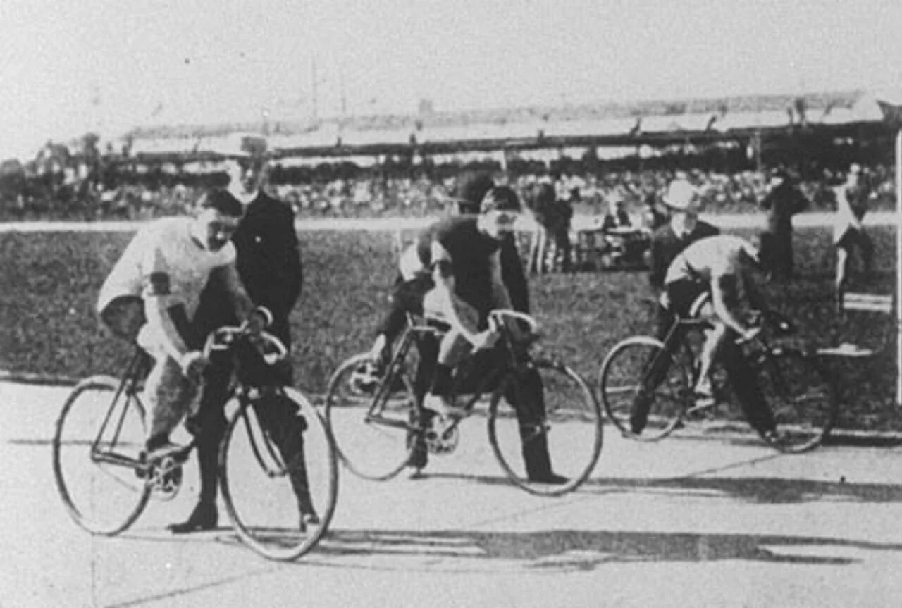 Летние олимпийские игры 1900 года. Олимпийские игры в Париже 1900. Велоспорт на летних Олимпийских играх 1900. Велоспорт на Олимпийских играх 1896.