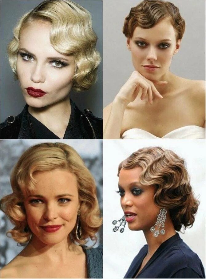 Then and Now: Our Favorite Vintage Hairstyles Modernized Hollywood hair, Vintage
