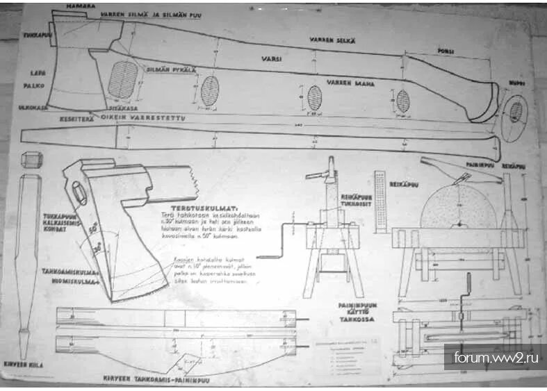 Чертеж топорища. Чертеж финского топорища. Топорище для финского топора чертеж.