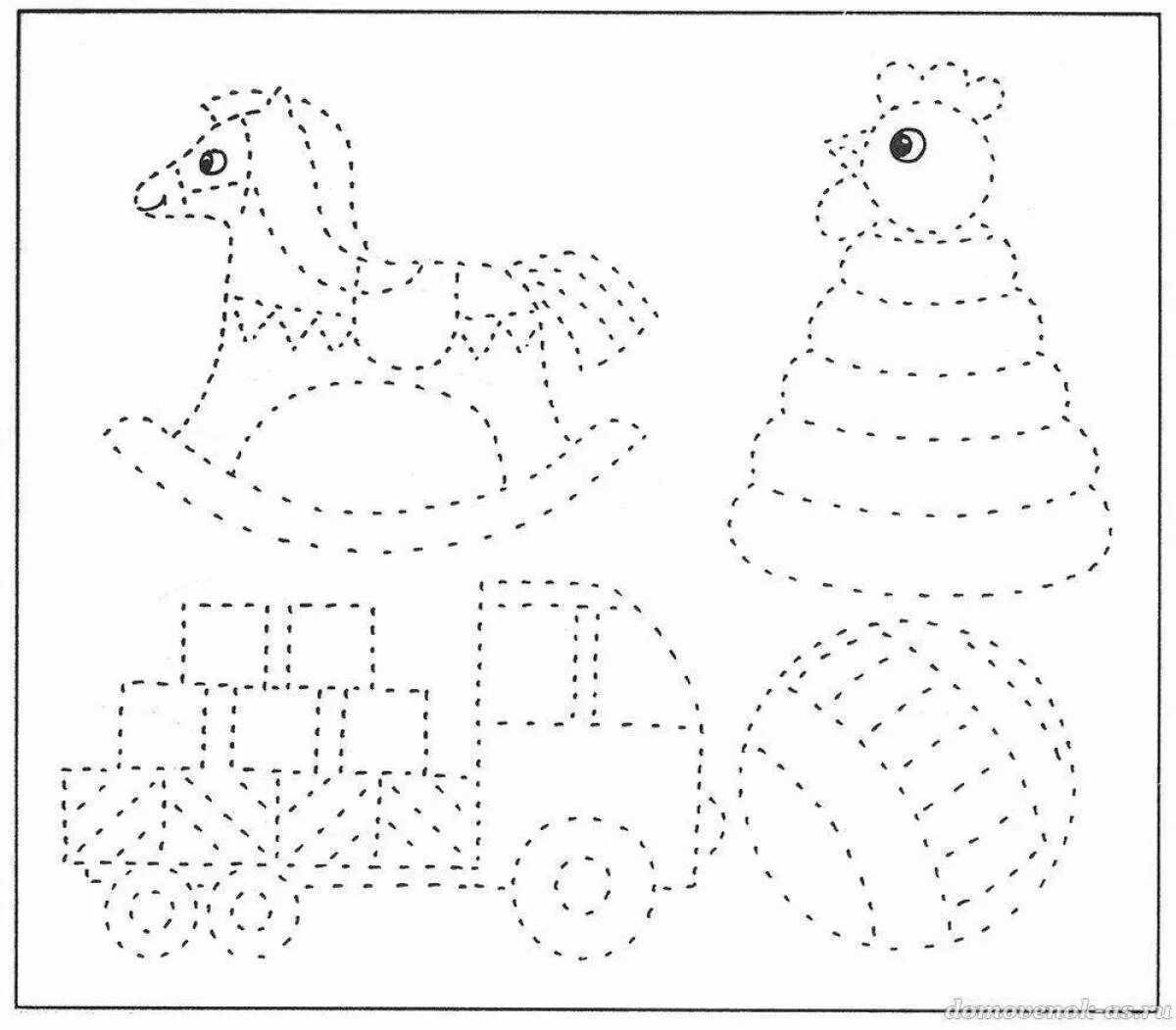 Моторика распечатать. Задания для детей 5 лет обводить. Рисование по точкам для дошкольников. Обводка для дошкольников. Обводить фигурки для детей.