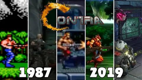 Как зовут персонажа игры contra