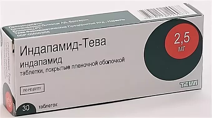 Можно пить индапамид