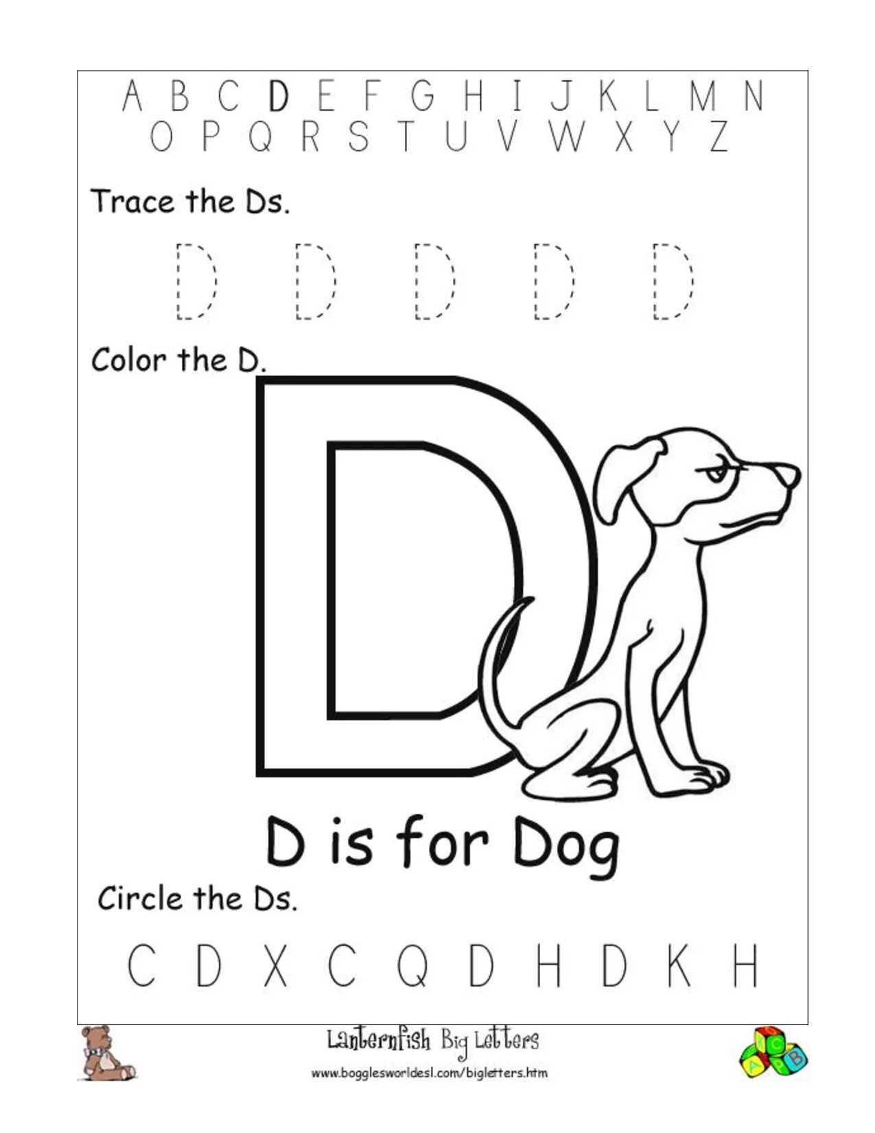 Буква d. Задания letter d. Letter d colouring. The names in the letter d. The names in the letter d.