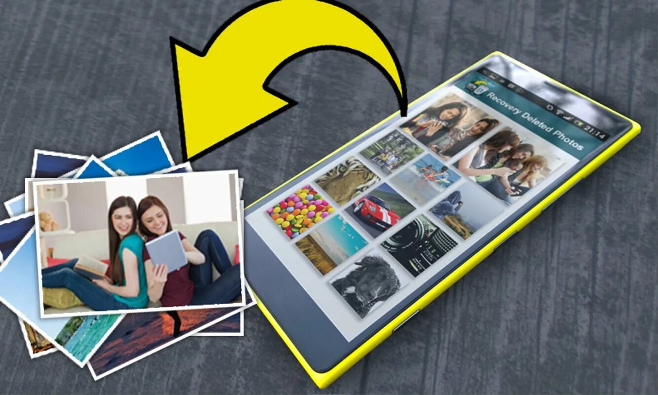 Recovered photos