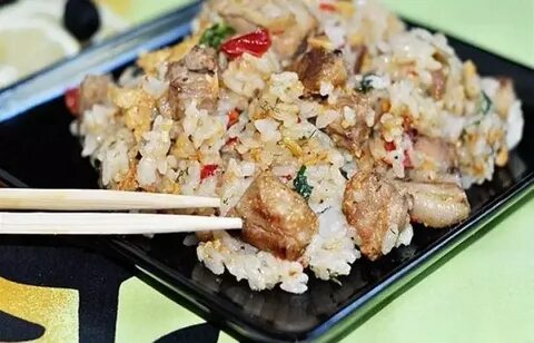 Рис со свининой вкусно