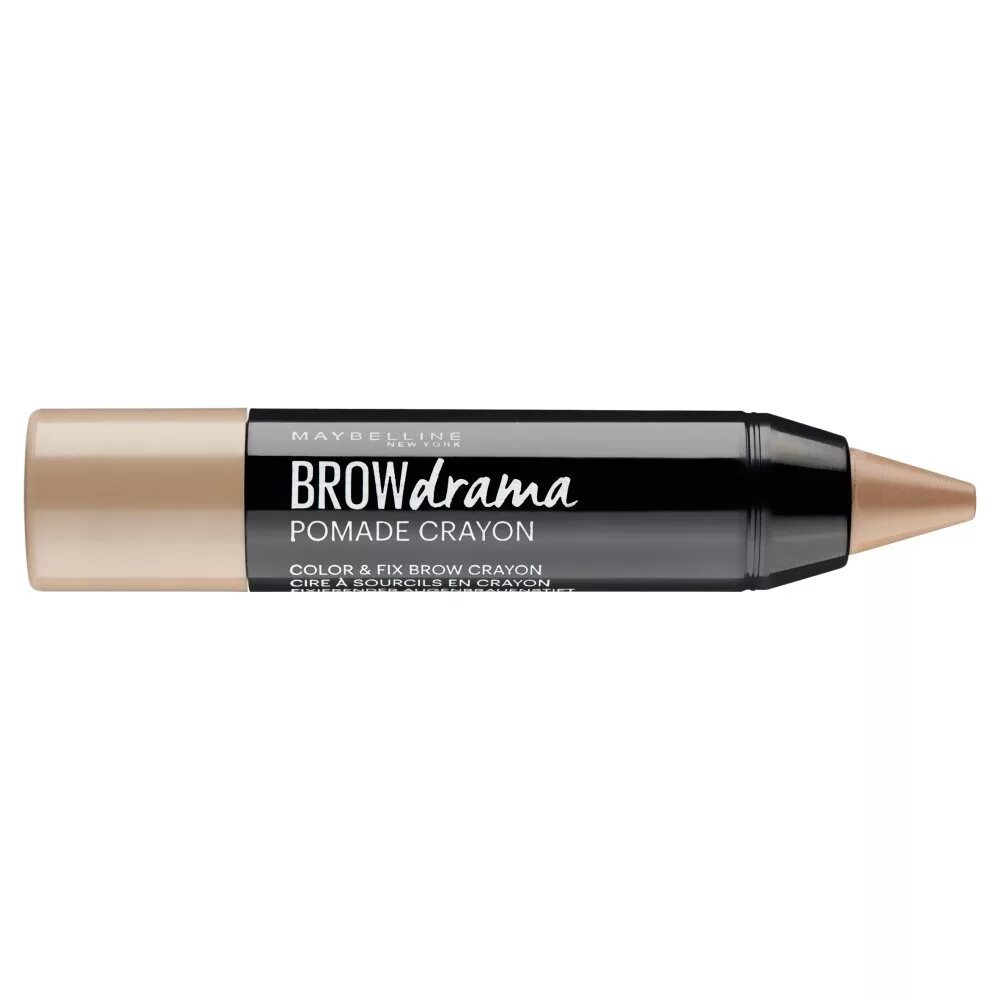 Мейбелин браун. Мейбелин Brow Drama. Maybelline карандаш для бровей Brow Drama Pomade Crayon. Maybelline New York карандаш для бровей Brow Drama Pomade. Карандаш для бровей блонд мейбелин.