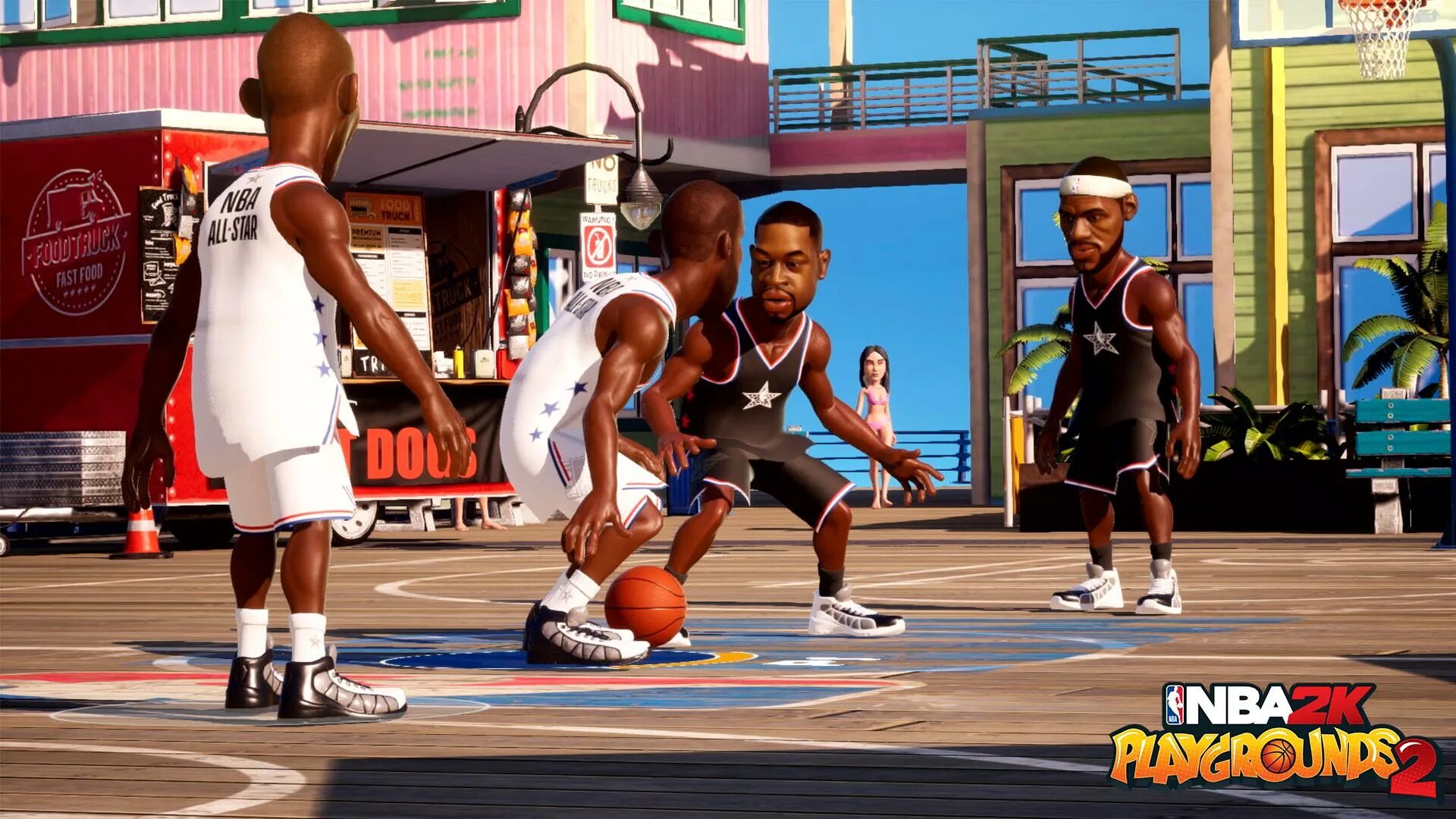 Игра новый playground. NBA 2k Playgrounds 2 [ps4]. NBA 2k Playgrounds 2 Ларри Берд Бриллиантовый. NBA 2k Playgrounds 2 [+ all Star update]. НБА 2k Playground 1.