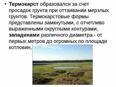 Термокарстовые блюдца