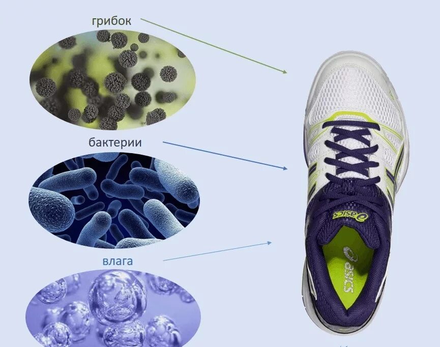 Что делать если пахнут ноги и обувь. Грибок в обуви. Обувь из бактерий. Ботинки с микробами. Микробы на обуви.