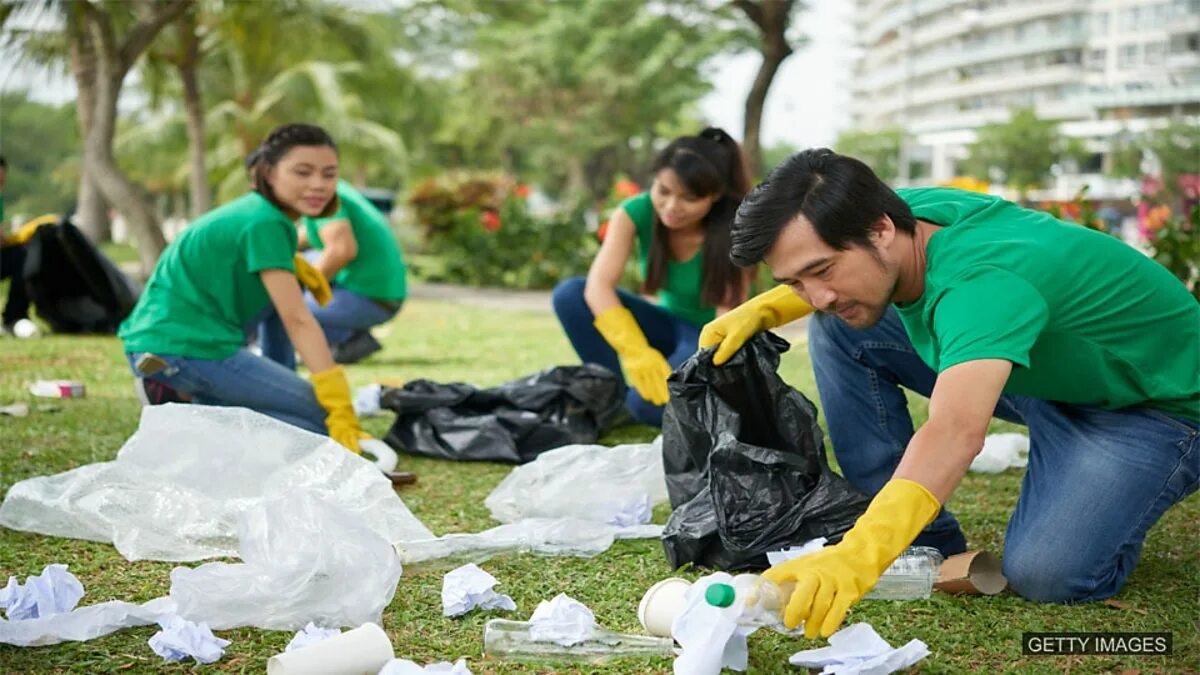 All people are response for the environment