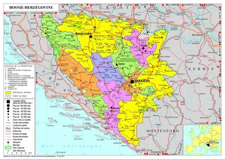 Республика сербская карта боснии и герцеговины