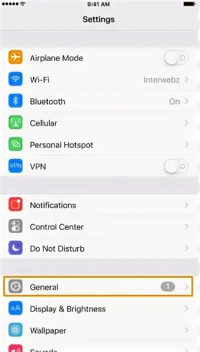 C app settings