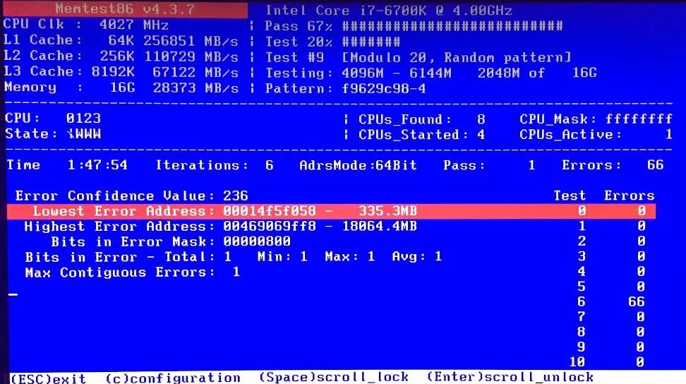 Cpu ram error. Memtest. memtest ошибки. memtest86 errors.