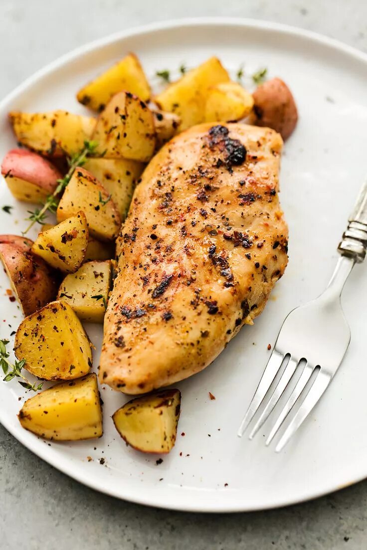 I like chicken and potatoes