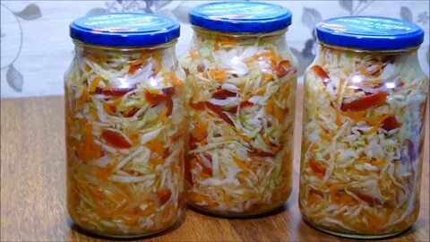 Маринованная капуста без перца