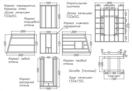 Уличные туалеты для дачи чертежи