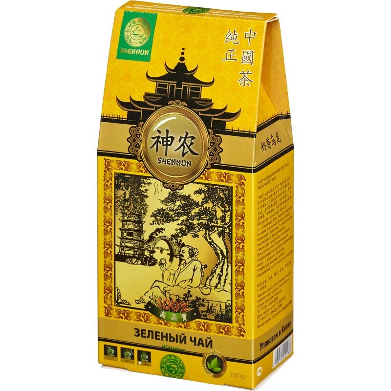 Чай зеленый Shennun, 100 г. Чай зеленый Shennun молочный улун. Чай Shennun зеленый молочный 100г. Чай зелёный молочный улун 100г.