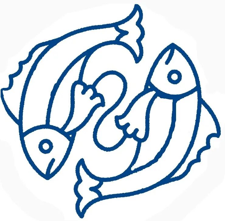 Как выглядит значок рыбы Das ist dein Lebensmotto, Basierend auf deinem Sternzeichen Signos
